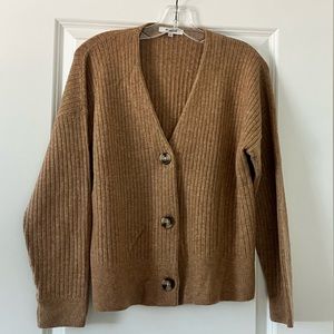 madewell crop cardigan